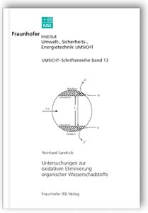 Buch: Untersuchungen zur oxidativen Eliminierung organischer Wasserschadstoffe