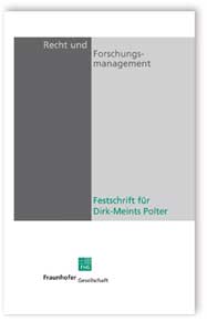 Buch: Recht und Forschungsmanagement