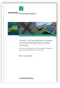 Buch: Umwelt- und Gesundheitseinwirkungen von Kohlenstoff-Nanoröhren (carbon nanotubes)