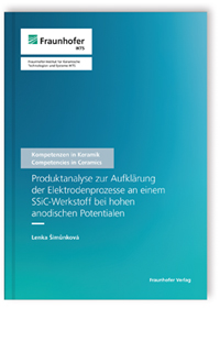 Buch: Produktanalyse zur Aufklärung der Elektrodenprozesse an einem SSiC-Werkstoff bei hohen anodischen Potentialen